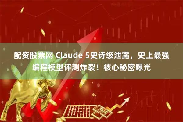 配资股票网 Claude 5史诗级泄露，史上最强编程模型评测炸裂！核心秘密曝光